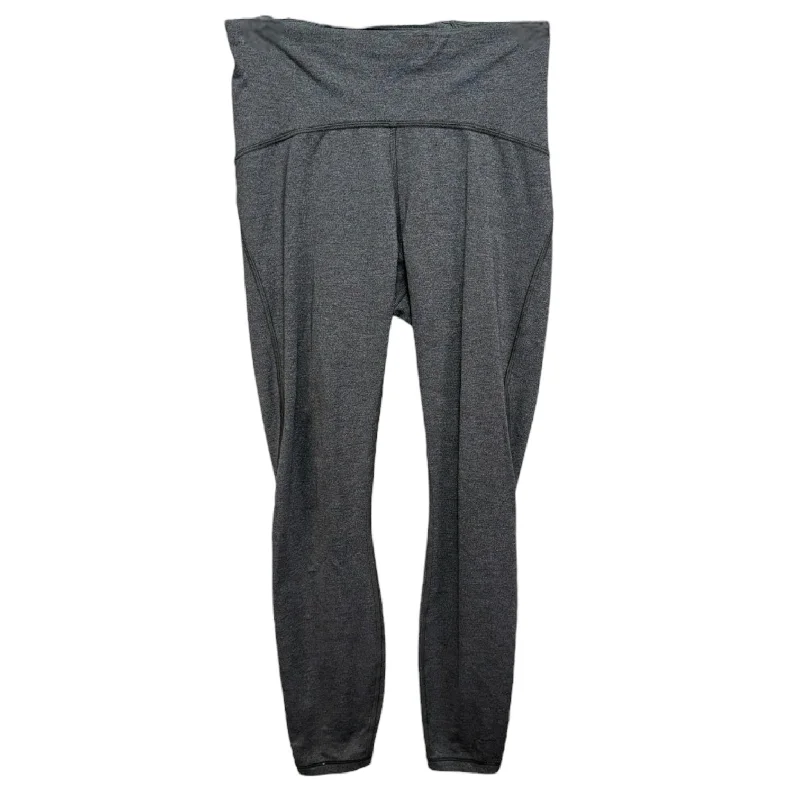 Train Times Pant By Lululemon In Heathered Black, Size: 6