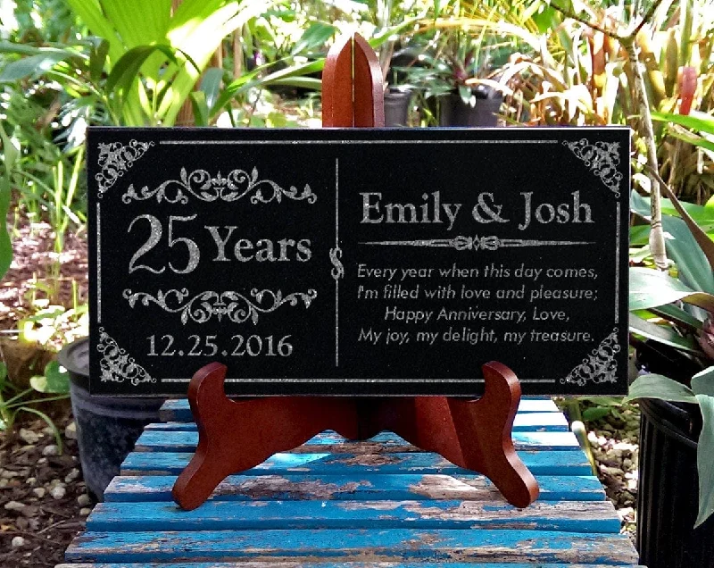 Couples Anniversary | Granite Stone Custom Personalized