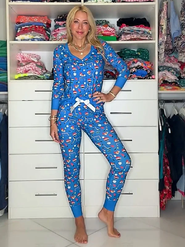 Hockey Star Jogger Pajama Set