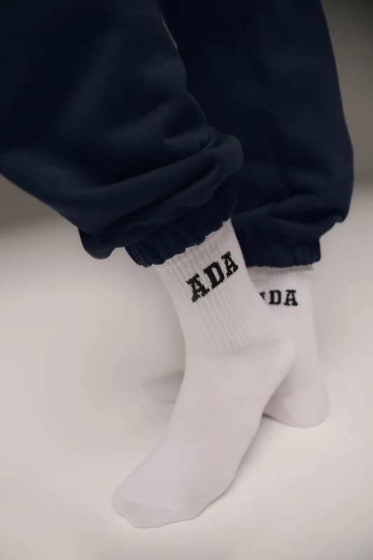 ADA Socks - White/Black