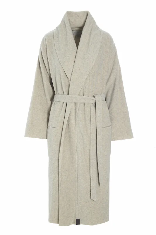 BATHROBE WOMEN MIDI - 7128 MIDI - SAND