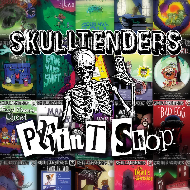 Skulltenders Print Shop 11"x17"