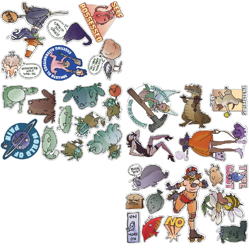 Oglaf Sticker Packs