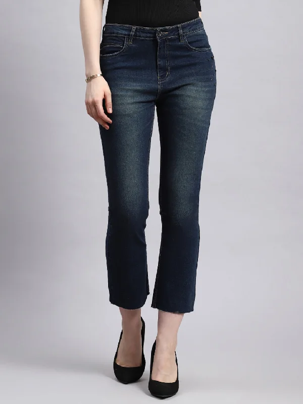 Women Blue Slim Fit Denim