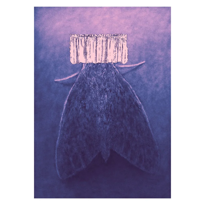 A Moth Print - 6x8”