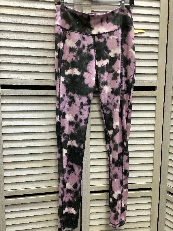 Athletic Leggings By Ivory Ella In Purple, Size: M