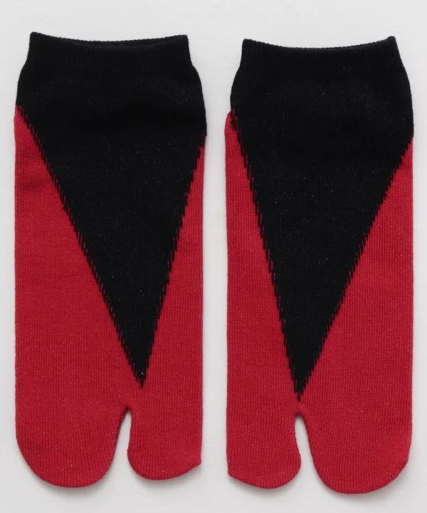 Japanese Bi Color TABI Socks 23-25cm