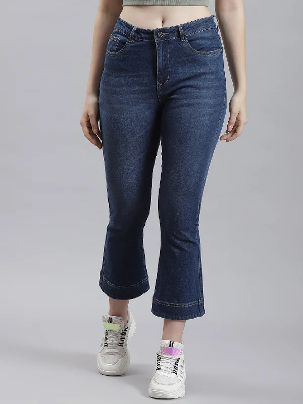 Women Blue Slim Fit Denim