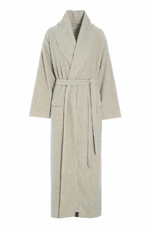 BATHROBE WOMEN MAXI - 7128 MAXI - SAND