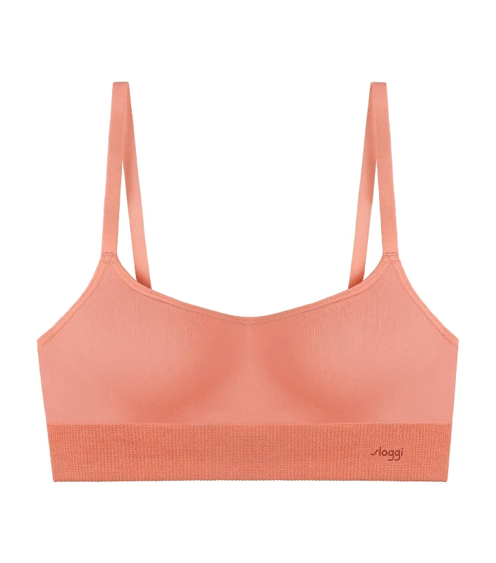 sloggi Ever Infused Vitamin Non-Wired Padded Bra Passion Orange