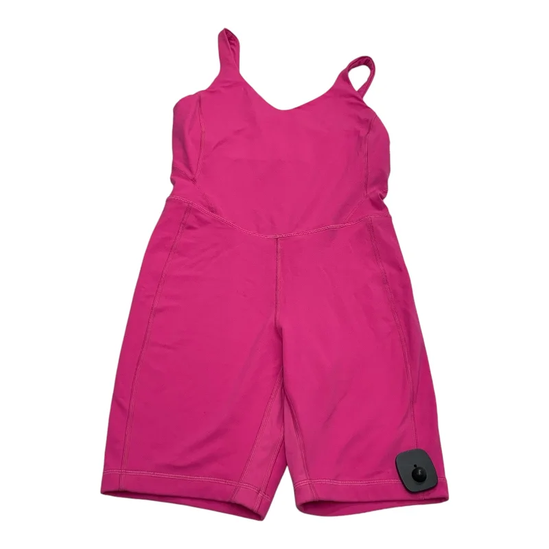 Athletic Dress By Lululemon In Pink, Size: M