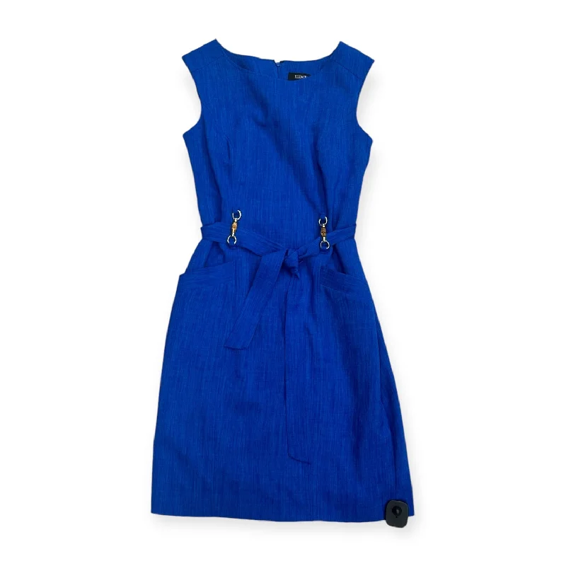 Dress Work By Ellen Tracy In Blue, Size: 4