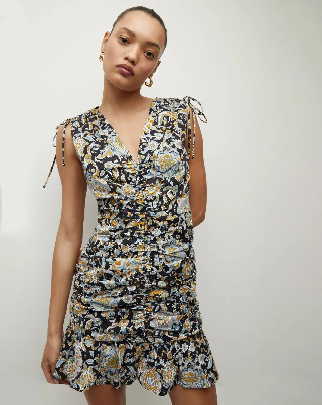 Jackson Paisley-Print Dress