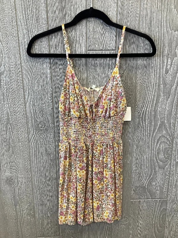 Floral Print Romper Ultra Flirt, Size S