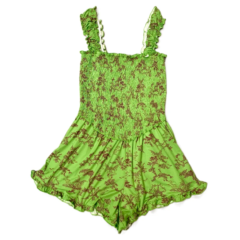 Green Romper By Urban Outfitters, Size: S