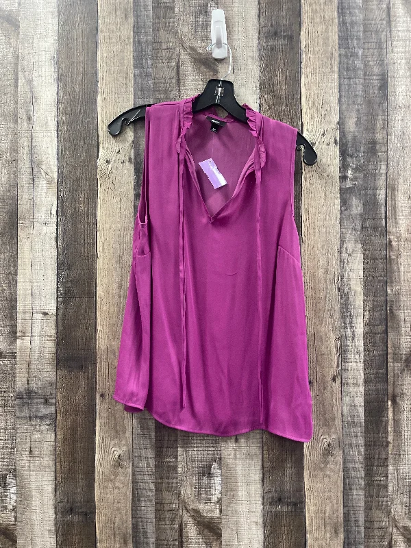 Purple Blouse Sleeveless Mossimo, Size M