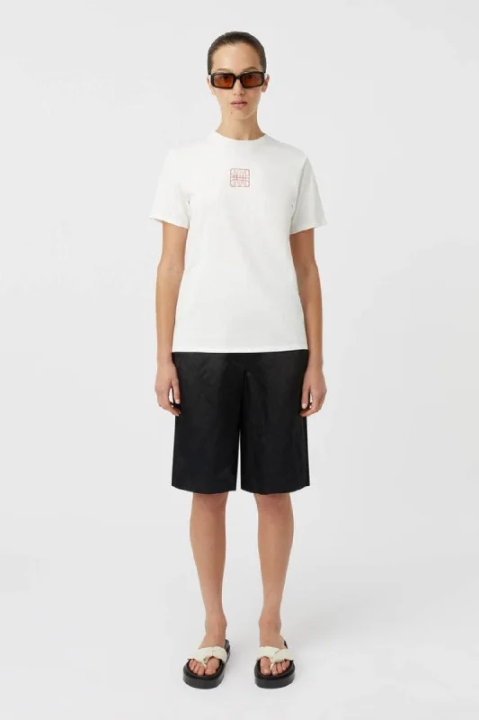 Camilla and Marc Davy Tee - Soft White