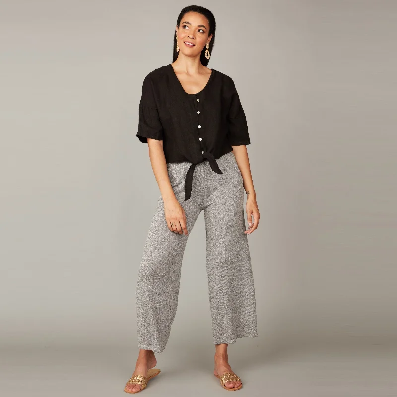 Linen Bolero (Black)