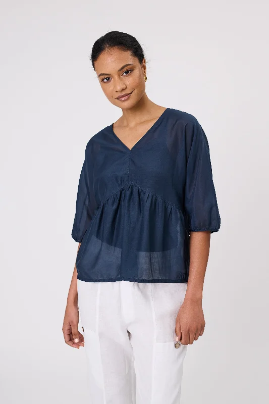 Marlow Belle Blouse - Ink