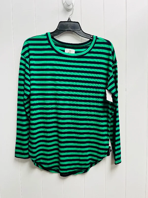 Top Long Sleeve By Lou And Grey In Green, Size: Xs