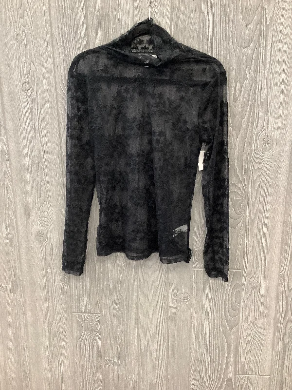 Top Long Sleeve By Maurices In Black, Size: S